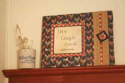 Create a Kitchen Wall Hanging Image